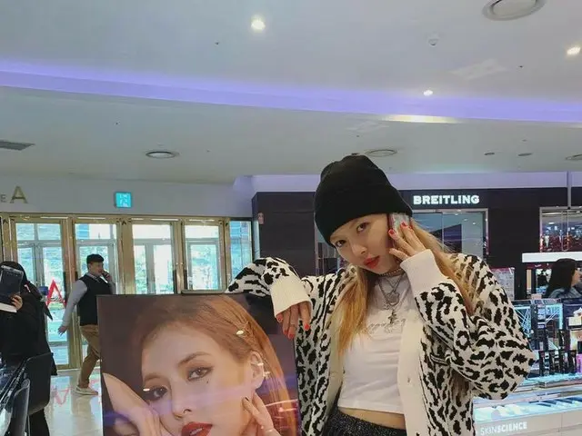 、、【g公式】4MINUTE_出身ヒョナ、SNS更新。
