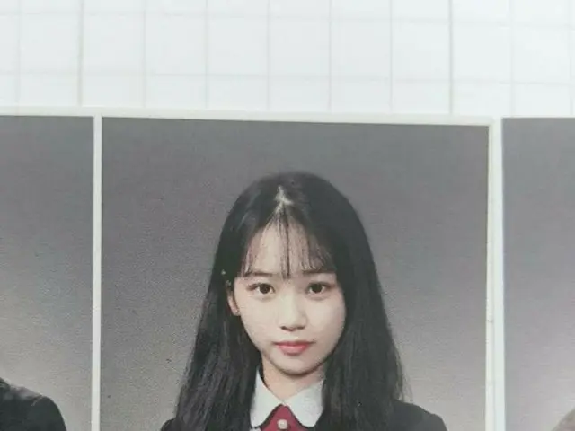 IZ*ONE キム・チェウォンの中学校卒業写真