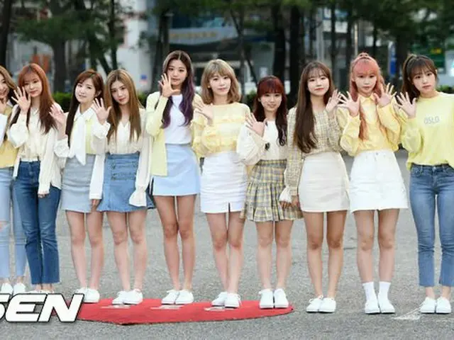 IZ*ONE、「ミュージックバンク」出勤中