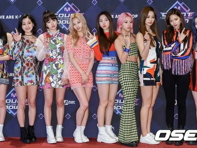 TWICE、Mnet「エムカウントダウン」リハーサルに参加