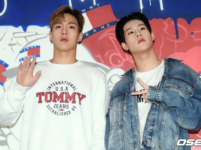 MONSTA X ショヌ＆ジュホン、「Tommy Jeans Seoul」オープンイベントに出席