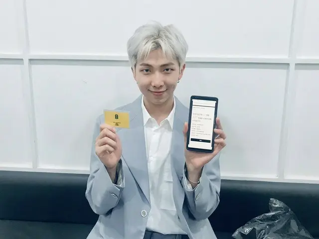 【T公式】防弾少年団 RM、SNS更新