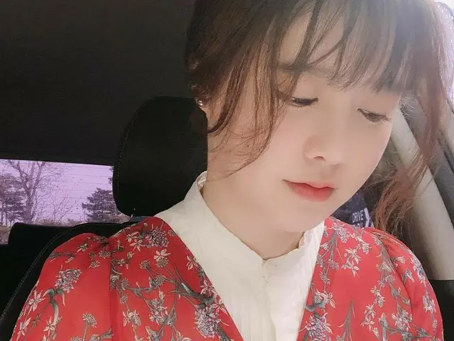 【g公式】女優ク・ヘソン、講演準備中の写真を公開