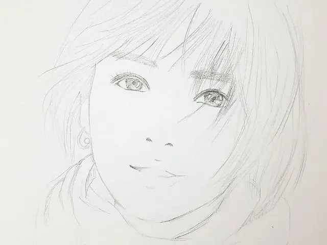 、、【g公式】女優ソン・ヘギョ、ファンからの似顔絵を公開。
