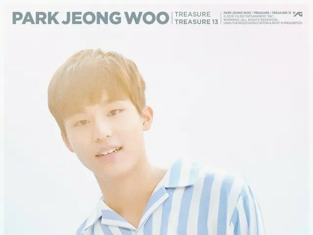 、、【d公式yg】 TREASURE13 NEW PROFILE IMAGE_PARK JEONG WOO公開