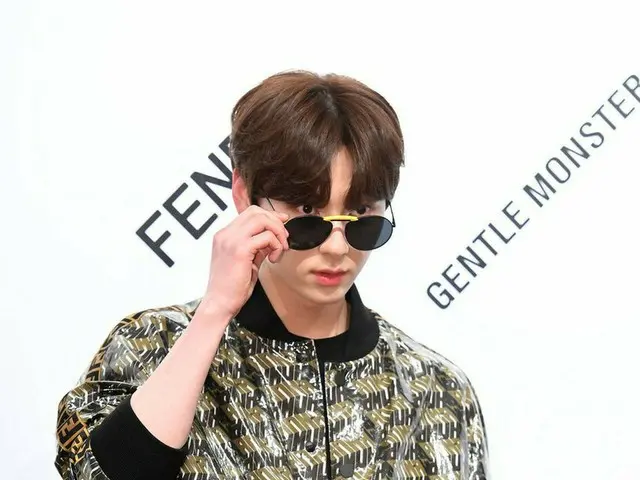 NU'EST ミンヒョン、GENTLEMONSTERとFENDIのコラボコレクション「GENTLEFENDI」のローンチイベントに出席