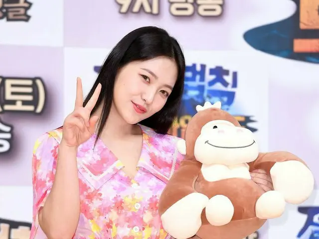 Red Velvet イェリ、SBS「ジャングルの法則 in ロストジャングル＆ロストアイルランド」制作発表会に出席