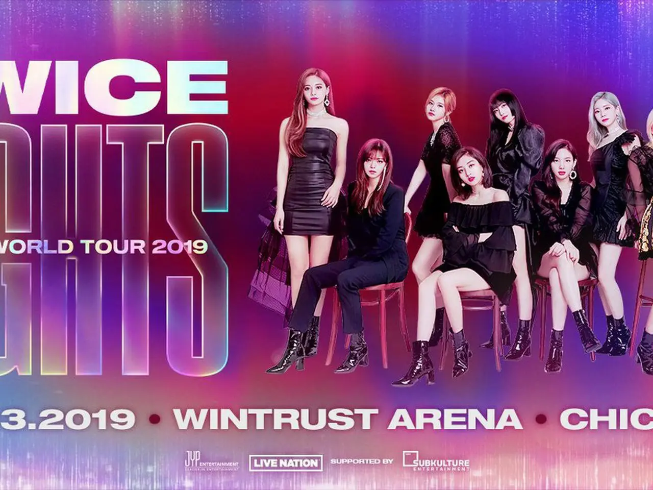 t公式】TWICE、「TWICE WORLD TOUR 2019 TWICELIGHTS」をアメリカ