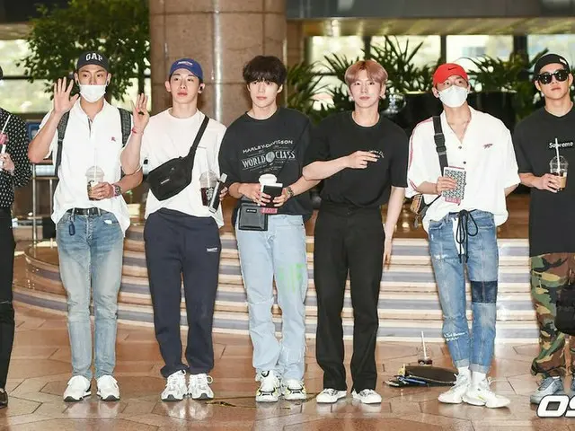 MONSTA X、「KCON 2019 JAPAN×M COUNTDOWN」に出演のため日本に向けて出国した