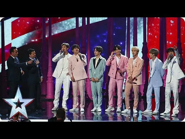 防弾少年団、「Britain's Got Talent」出演の様子