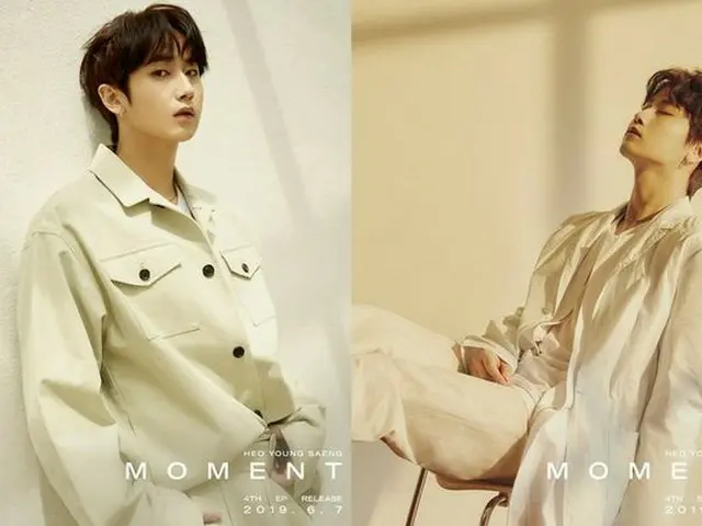 SS501 ホ・ヨンセン、ニューアルバム「MOMENT」コンセプト写真を公開。