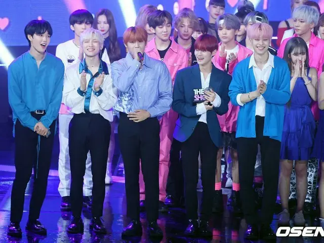 AB6IX、SBS MTV「THE SHOW」で1位