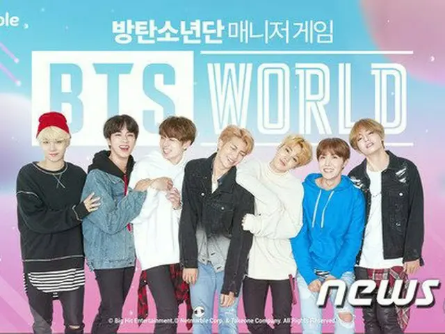 ネットマーブル、防弾少年団 のモバイルゲーム「BTS WORLD」を今月26日にリリース