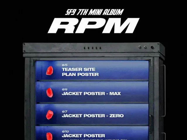 、、【d公式fnc】SF9、 7TH MINI ALBUM「RPM」Promotion Schedule 公開。
