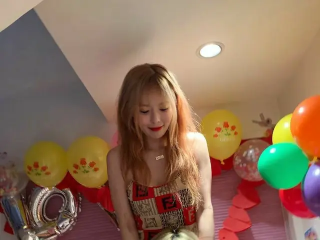 【g公式】4MINUTE_出身ヒョナ、イドンとの写真を公開。
