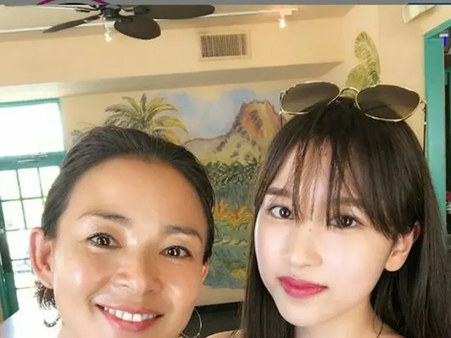 サランちゃんママことSHIHO、TWICE ミナに偶然ばったり遭遇