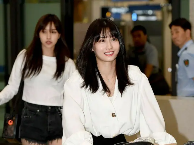 TWICE ミナ、休暇が終わり韓国入国中