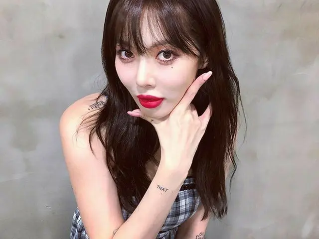 、、【g公式】4MINUTE_出身ヒョナ、写真公開。