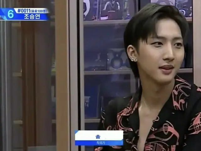 PRODUCE X 101、「少年美」組の録音室風景