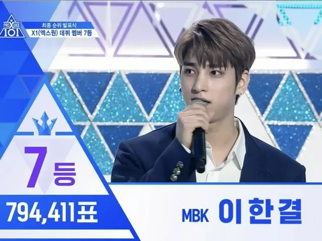 PRODUCE X 101、生放送で「最終順位」を発表中