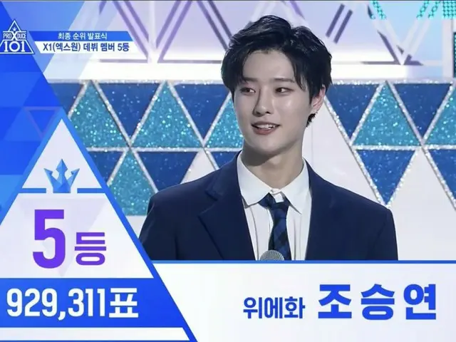 PRODUCE X 101、生放送で「最終順位」を発表中