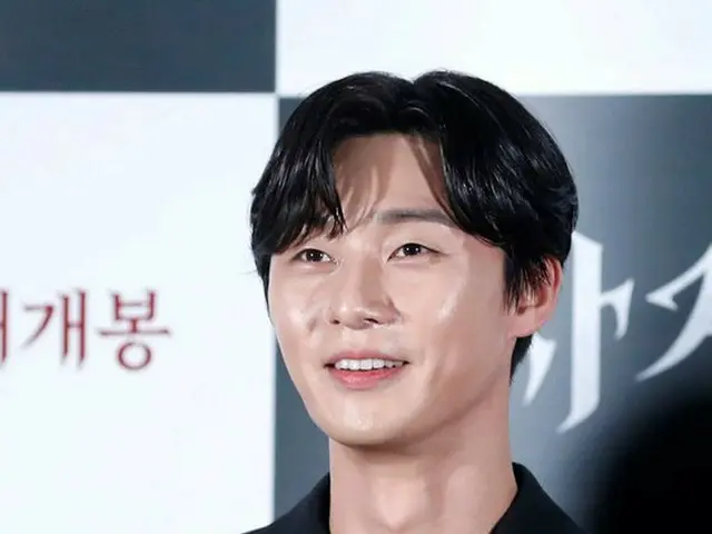 俳優パク・ソジュン、映画「使者」マスコミ試写会に出席。
