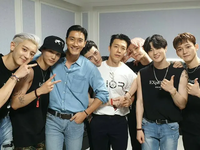 【d公式sm】これからEXO活動たくさん応援してください！ありがとうございます☺️😉 _ #SMTOWN #チェ・シウォン #このドンへ#SUPERJUNIO