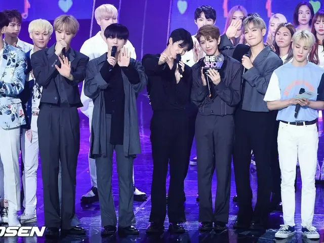 Wanna One 出身ペ・ジンヨン所属のグループCIX、SBS MTV「THE SHOW」1位