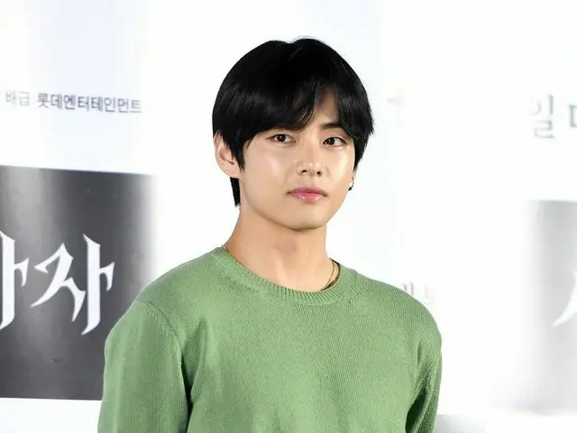 防弾少年団 V、映画「使者」VIP試写会に出席