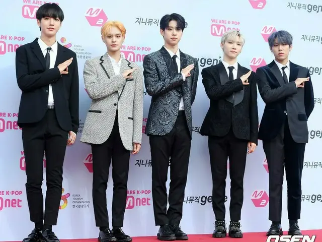 AB6IX、「2019 M2 X GENIE MUSIC AWARDS」レッドカーペットイベントに出席