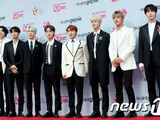 PENTAGON、「2019MGMA」でM2ホットスター賞を受賞