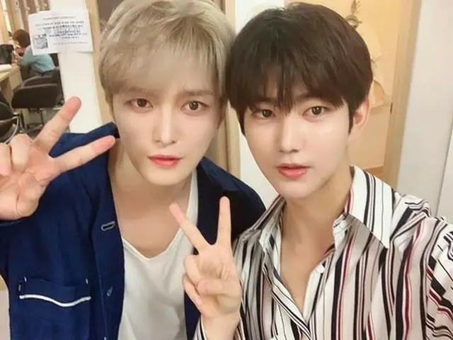 女優ハム・ソウォン の夫ジンファ、JYJ ジェジュンとのツーショット写真を公開