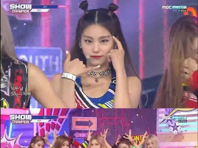 ITZY、本日の1位