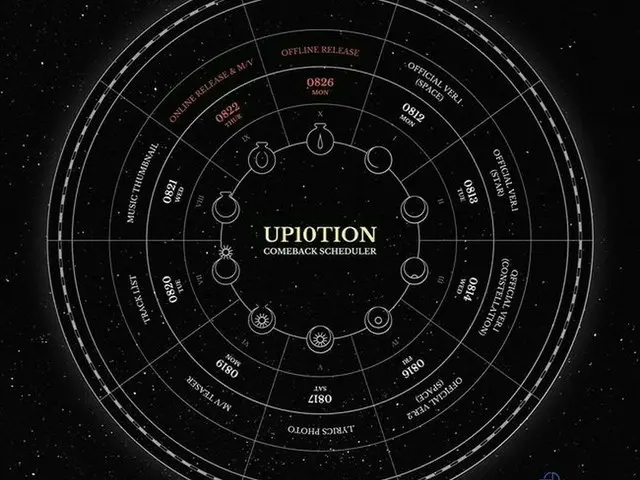 UP10TION、8月22日カムバック確定
