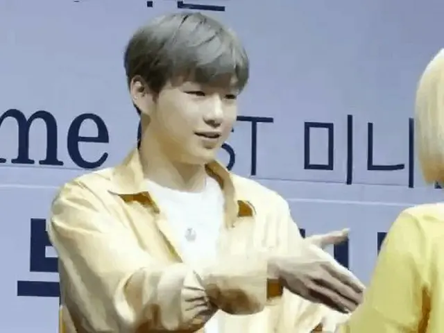 Wanna One 出身カン・ダニエル、ファンから「食べるハート」をもらった時の反応