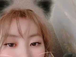 【t公式】CLC、[ #ウンビン]ニャー