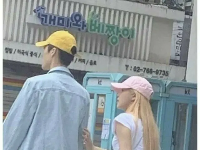 MOMOLAND ジュイ、熱愛説のきっかけとなったと思われる写真