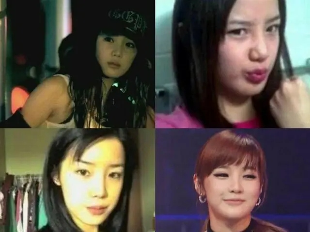 2NE1 出身BOM の「顔の変遷史」が韓国ネットで話題