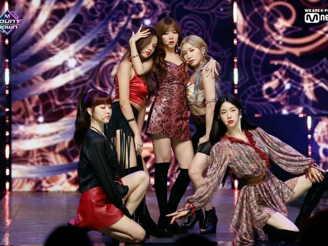 【t公式】LABOUM、RT MnetMcountdown：190926 #MCOUNTDOWN現場フォトきれい可愛くセクシーでオシャレ多彩な魅力がパンパン！裂