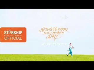 【公式sta】【Preview]チョン・セウン(JEONG SEWOON)MINI ALBUM [DAY]   