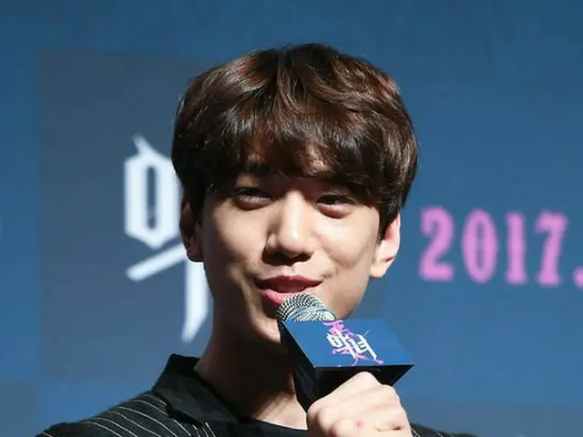 俳優ソンジュン、映画「悪女」の制作発表会に出席。