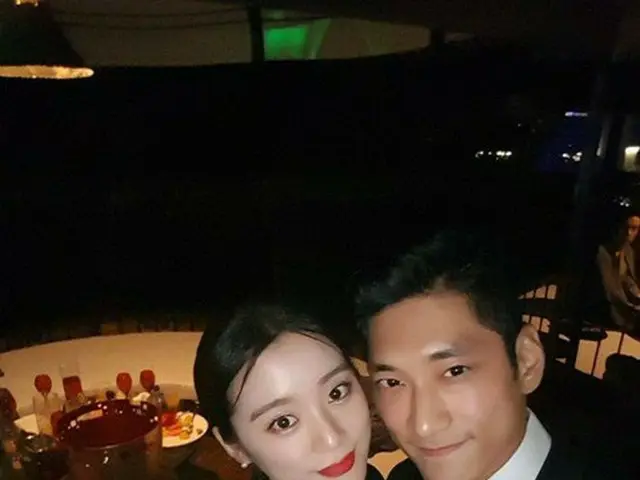 Wonder Girls 出身ヘリム、イケメンバレーボール選手キム・ヨハンとツーショット。