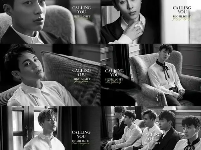 Highlight、「CAN YOU FEEL IT?」のリパッケージアルバム「CALLING YOU」コンセプトフォト公開。