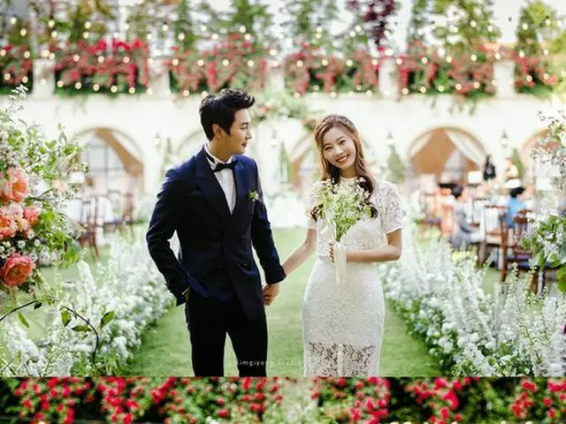女優ユン・ソイ チョ・ソンユン、結婚式の写真公開。