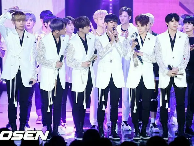 VIXX、SBS「THE SHOW」で1位に。