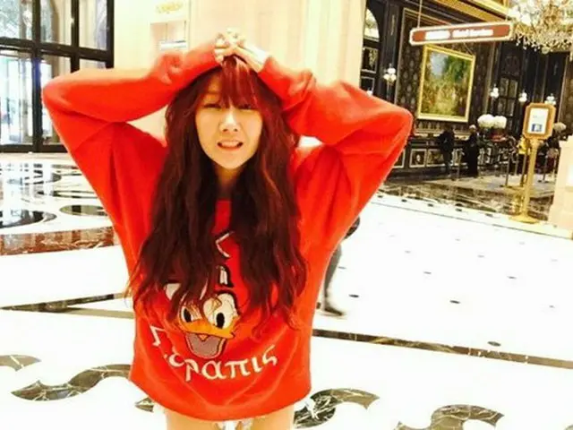 SISTAR ソユ、SNS更新。