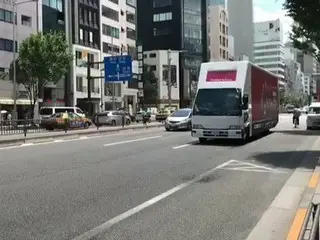 SF9、6/5~6/11 東京の街を走るアドトラック"Fanfare"号