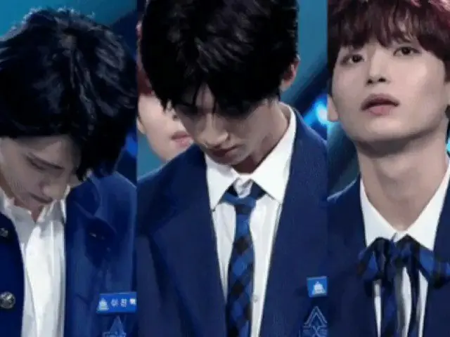 PRODUCE X 101、デビュー組の寸前で脱落した3人の表情が韓国で話題