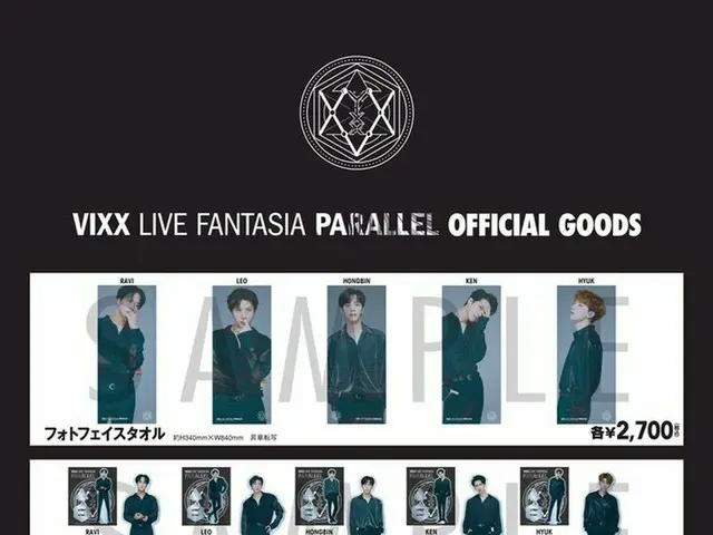 【jt公式】VIXX、 #VIXX LIVE FANTASIA [PARALLEL] IN JAPANのオフィシャルグッズが決定しました！公演の記念にぜひお求め