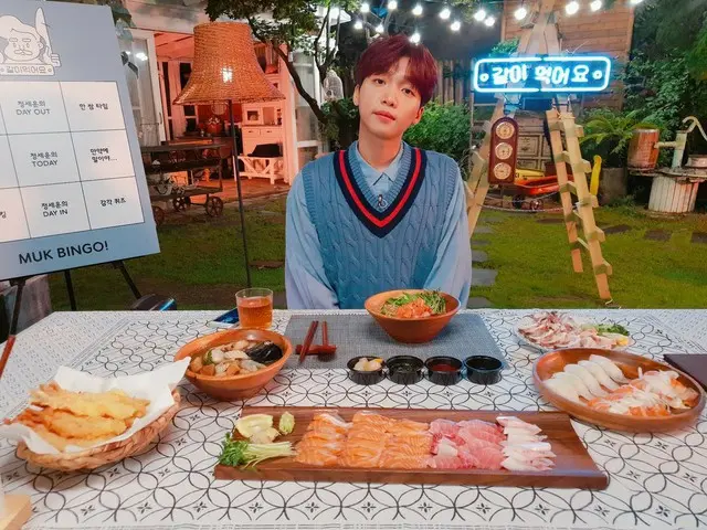 【T公式】チョン・セウン、[ #チョン・セウン] #VLIVE #のように食べてよく見ました？🍴 この家グルメです！🤩認め👍だからおやすみ、グッドモーニン